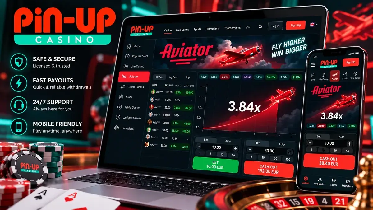 Игра Aviator на ноутбуке и телефоне: самолёт и растущий множитель