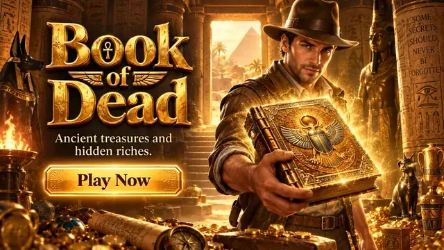 Баннер слота Book of Dead