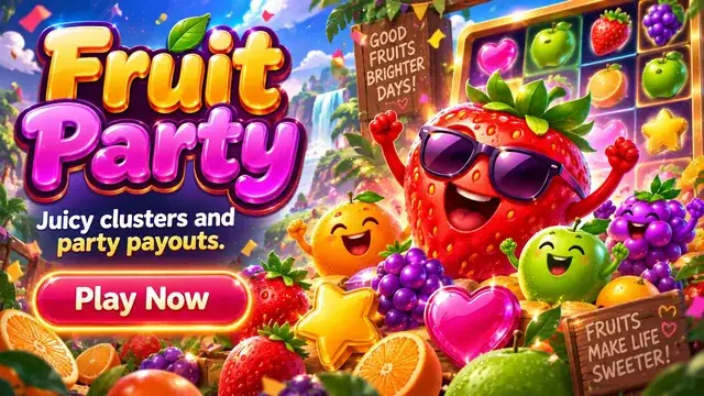 Баннер слота Fruit Party